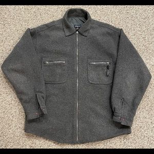 Patagonia Gray Zip-Up Fleece - Medium